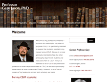Tablet Screenshot of profgaryjason.com